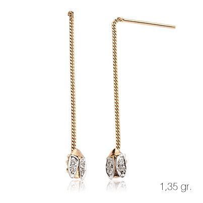 Myra Gold İnsetto Küpe