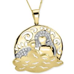 Myra Gold 14 K Altın Anne Çocuk Kolye