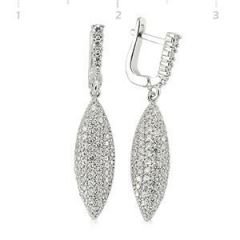 GUMUSH 925 Gümüş Zirkon Taşlı Küpe | SET101126E
