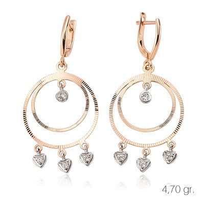 Myra Gold Anello Küpe