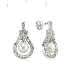 GUMUSH 925 Gümüş Zirkon Taşlı Küpe | SET101129E