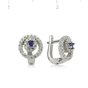 GUMUSH 925 Gümüş Zirkon Taşlı Küpe | SET101131E