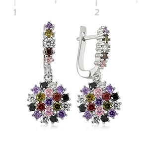 GUMUSH 925 Gümüş Zirkon Taşlı Küpe | SET101137E