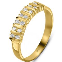 Myra Gold 14 Ayar Fantazi Alyans