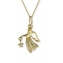 Myra Gold 14 Ayar Peri Kolye