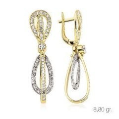 Myra Gold Fantazi Taşlı Küpe