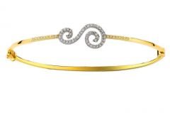 Altın Sol Anahtarı Bilezik Blz200138 Melis Gold