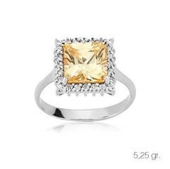 Myra Gold Sitrin Fantazi Yüzük
