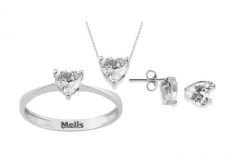 Altın Kalpli Takım / Set AS000016 Melis Gold