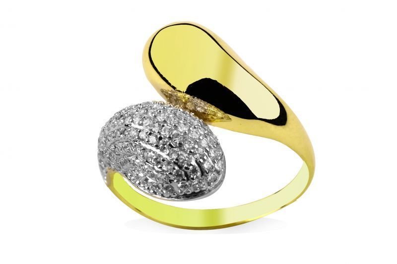 Altın Taşlı Yüzük AY0000151 Melis Gold