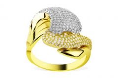 Altın Taşlı Yüzük AY0000154  Melis Gold