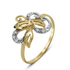 Myra Gold Zirkon Taşlı 14 Ayar Altın Yüzük