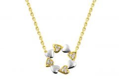 Altın  Kalp Kolye Kly00460 Melis Gold