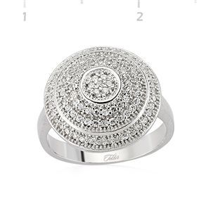 GUMUSH 925 Gümüş Zirkon Taşlı Yüzük | SET101123R