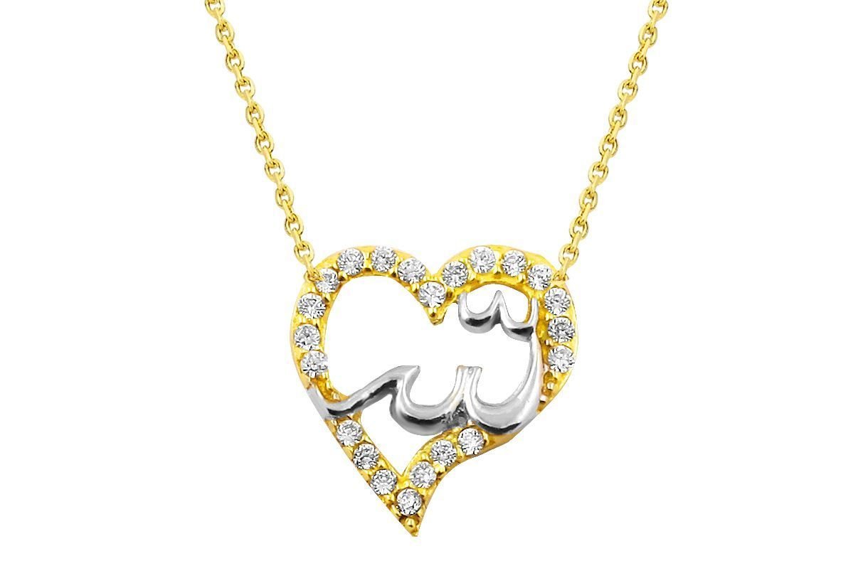 Altın Kalp  Kolye Kly00468 Melis Gold