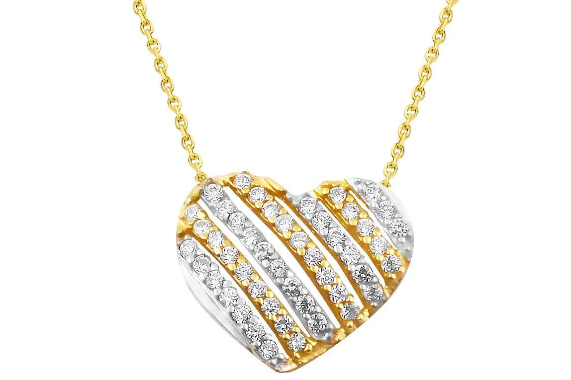 Altın Kalp  Kolye Kly00469 Melis Gold