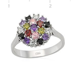 GUMUSH 925 Gümüş Zirkon Taşlı Yüzük | SET101137R