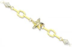 Altın yıldızlı Bileklik Blk00124 Melis Gold
