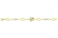 Altın yıldızlı Bileklik Blk00124 Melis Gold