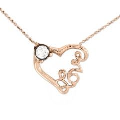 Myra Gold Elmas Love Kolye