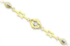 Altın Taşlı Bileklik Blk20031  Melis Gold