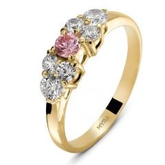 Myra Gold 14 K Altın Fantazi Yüzük