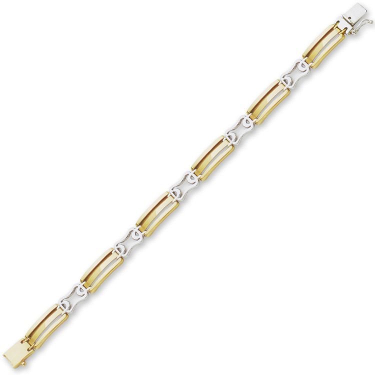 Myra Gold 14 K Altın Erkek Bileklik