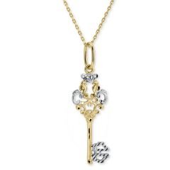 Myra Gold 14 Ayar Altın Anahtar Kolye
