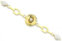 Altın Taşlı Bileklik Blk20044  Melis Gold