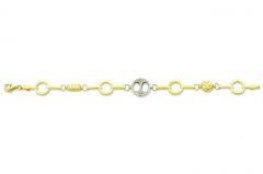 Altın Taşlı Bileklik Blk20046  Melis Gold