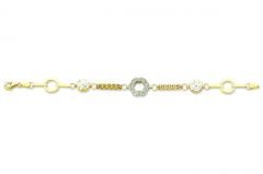 Altın Taşlı Bileklik Blk20055 Melis Gold