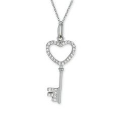 Myra Gold Zirkon Taşlı Anahtar Altın Kolye