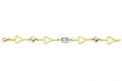 Altın Taşlı Bileklik Blk20058 Melis Gold