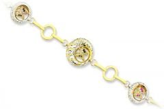 Altın Taşlı Bileklik Blk20059 Melis Gold