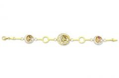 Altın Taşlı Bileklik Blk20059 Melis Gold