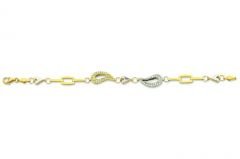 Altın Taşlı Bileklik Blk20061 Melis Gold
