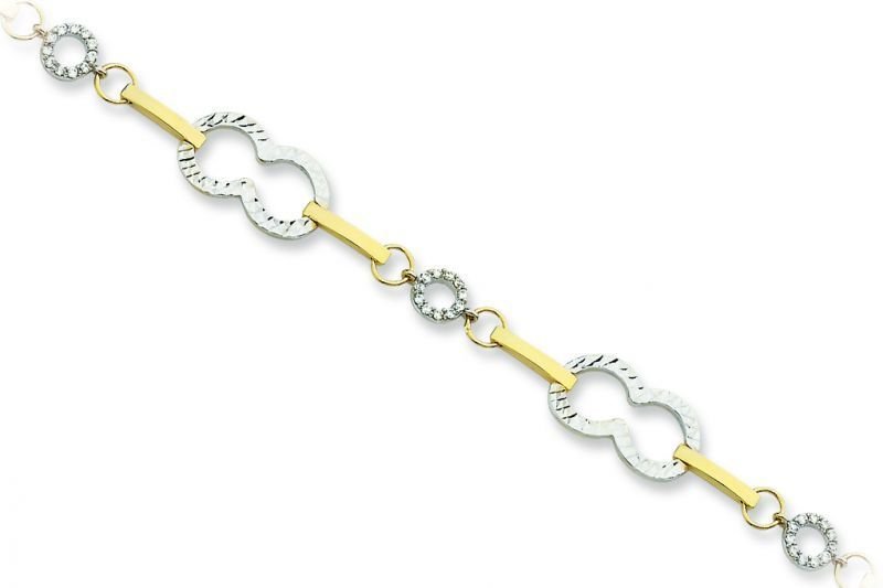 Altın Taşlı Bileklik Blk20069 Melis Gold