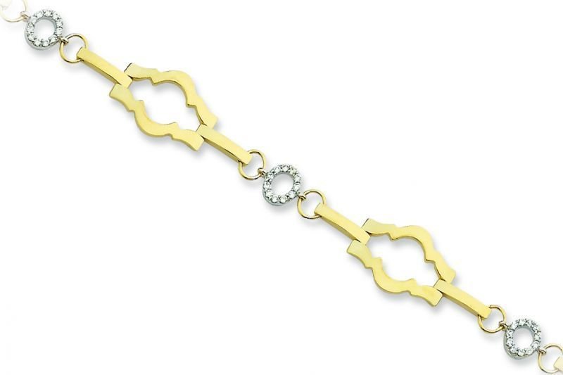 Altın Taşlı Bileklik Blk20071 Melis Gold