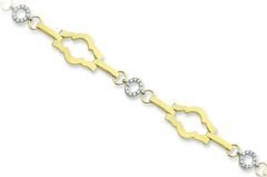 Altın Taşlı Bileklik Blk20071 Melis Gold