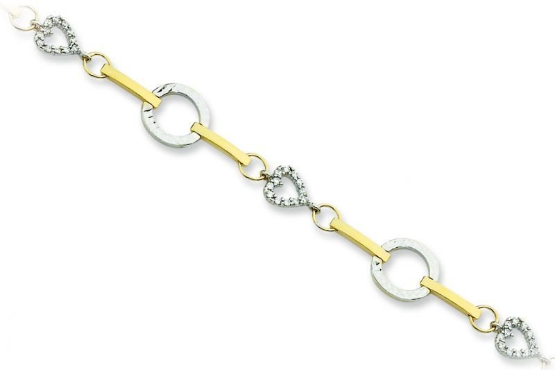 Altın Taşlı Bileklik Blk20072 Melis Gold