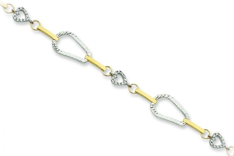 Altın Taşlı Bileklik Blk20074 Melis Gold