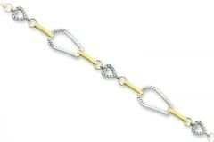 Altın Taşlı Bileklik Blk20074 Melis Gold