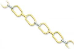 Altın Taşlı Bileklik Blk20075 Melis Gold