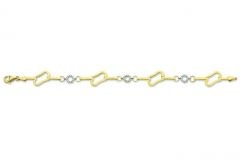 Altın Taşlı Bileklik Blk20076 Melis Gold