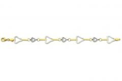 Altın Taşlı Bileklik Blk20079 Melis Gold