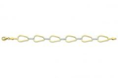 Altın Taşlı Bileklik Blk20081 Melis Gold