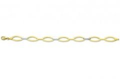 Altın Taşlı Bileklik Blk20082 Melis Gold