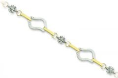 Altın Taşlı Bileklik Blk20083 Melis Gold