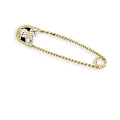 Myra Gold Zirkon Taşlı Bebek İğnesi