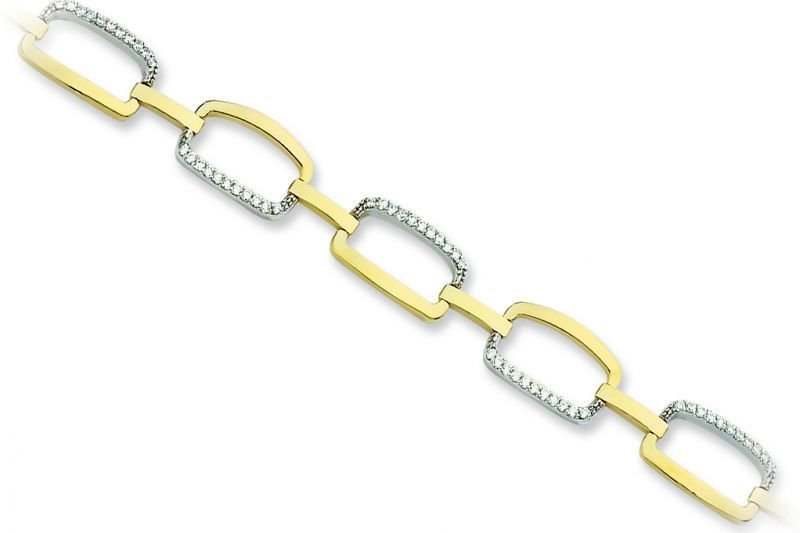 Altın Taşlı Bileklik Blk20087 Melis Gold